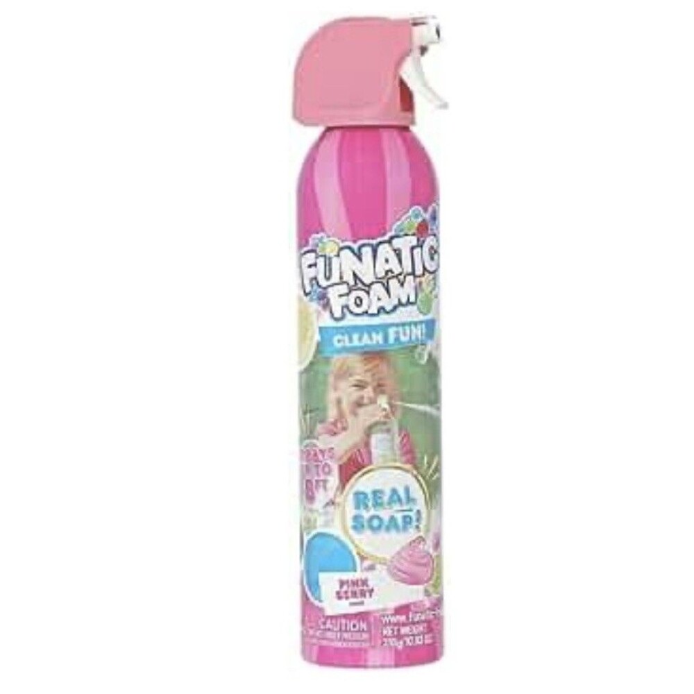 Funatic‎ FOAM clean Fun Real Soap Bath time Outdoors Kids FUN PINK NEW